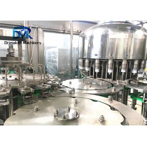 Stainless Steel Water Bottling Machine With Automatic Cap Loading System