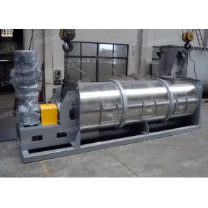 Single Shaft Continuous Mixer With Heating And Cooling Auxiliary