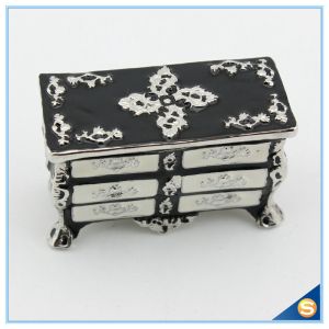 European Style Large Storage Desk Shape Trinket Box Creative Retro Jewelry Box