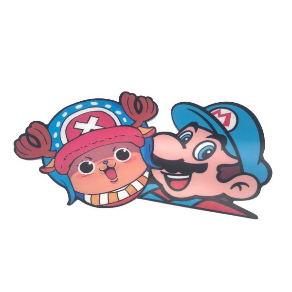 Waterproof Custom Stickers Changing Flips Motion Sticker Lenticular 3D Anime Sticker for Car Laptop Luggage Decoration