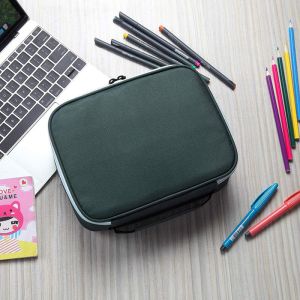 Nylon 600d Pencil Pouch For High School 3 Detachable