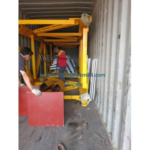 QTZ6520 Cranes Tower Top Climbing 65m Working Jib Length With Head