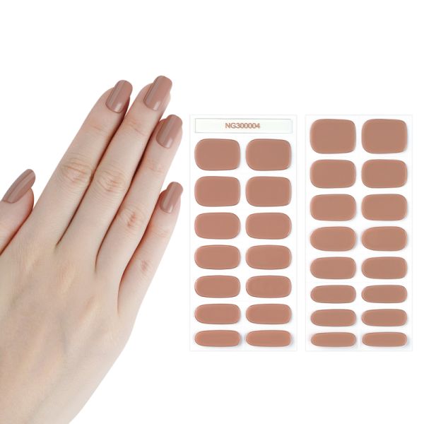 New design gel nail wraps LED lamp gel strips OEM Gel nail Beauty Products Finger Nail Art