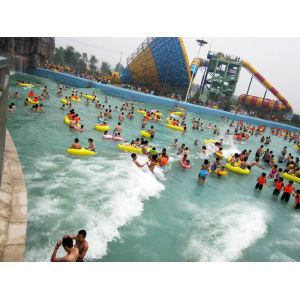 Water Park Wave Pool Equipment, Waterpark Wave Machine For Kids / Adults