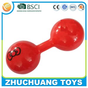 Quality kids inflatable plastic dumbbell for sale