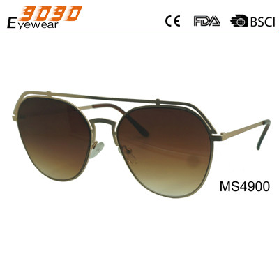 Classic culling fashion metal sunglasses ,UV 400 Protection Lens,suitable for