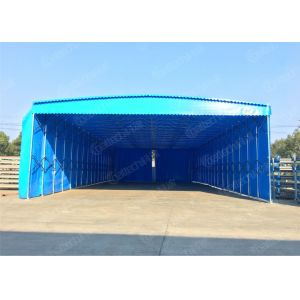 PLC Touch Screen Control CoatTech Retractable Spray Booth for Large Workpiece