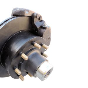 Straight Axle 7000 lb Trailer Axle with Disc Brakes