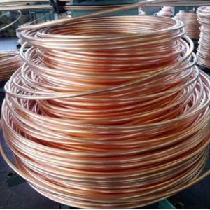 Bending Alloy Seamless Copper Coil Pipe Pancake Tube