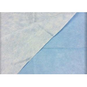 Breathable SMS Non Woven Fabric Splash Resistant 10-320cm Width For Bed Covers