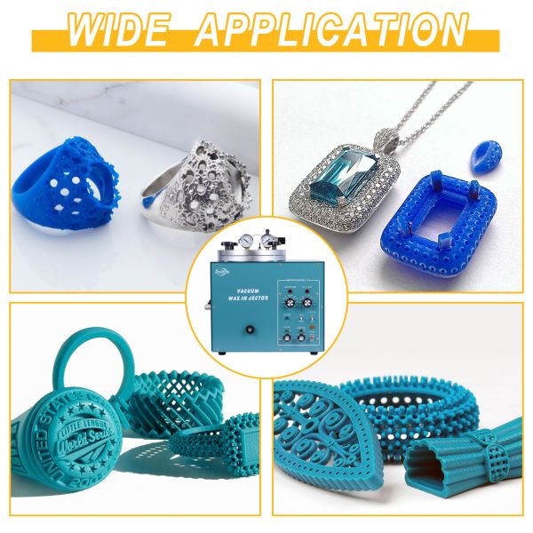 Tooltos 510w Jewelry Digital Vacuum Wax Injector Machine With 3KG Capacity