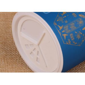 Twist Lid Resealable Paper Tube Packaging for Flavours
