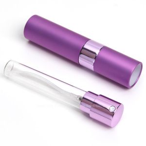 Mini Cylinder Cosmetic Spray Bottle Empty 3ml Customized Logo