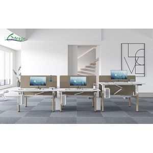 Style Modern Work Office Desk Uplift Electric Sit-Stand Desk with Customized