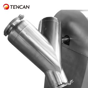 Uniform Mixing Without Dead Zones 5-500L Industrial V-Shape Powder Blender with