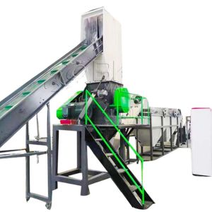 2tons/h Plastic Recycling Equipment Crushing Washing Drying