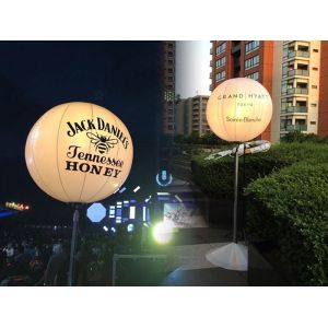 Event Gatherings Advertising Promotions CE Inflatable Balloon Light With Tripod