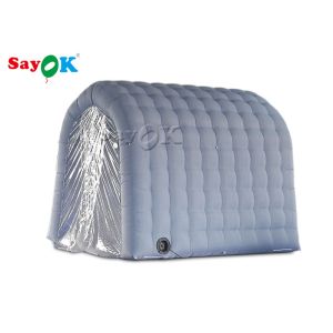 Gray Inflatable Medical Tent Disinfection Tunnel For Hospital Equipment
