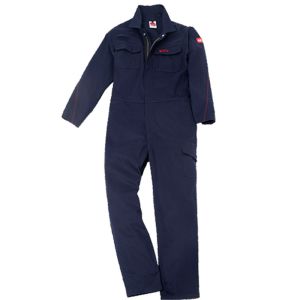 China Thigh Pocket Fire Resistant Workwear , EN11611 Lightweight Fr Coveralls on sale