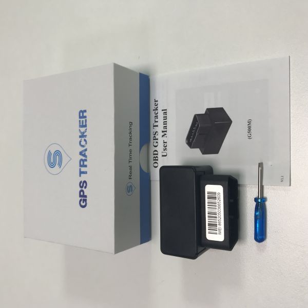 Mini OBD gps tracking device real time track through platform and sms