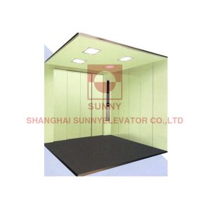 China Four Panel Opening VVVF Drive 2000kg Warehouse Vertical Cargo Lift on sale