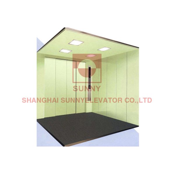 Buy Four Panel Opening VVVF Drive 2000kg Warehouse Vertical Cargo Lift at wholesale prices