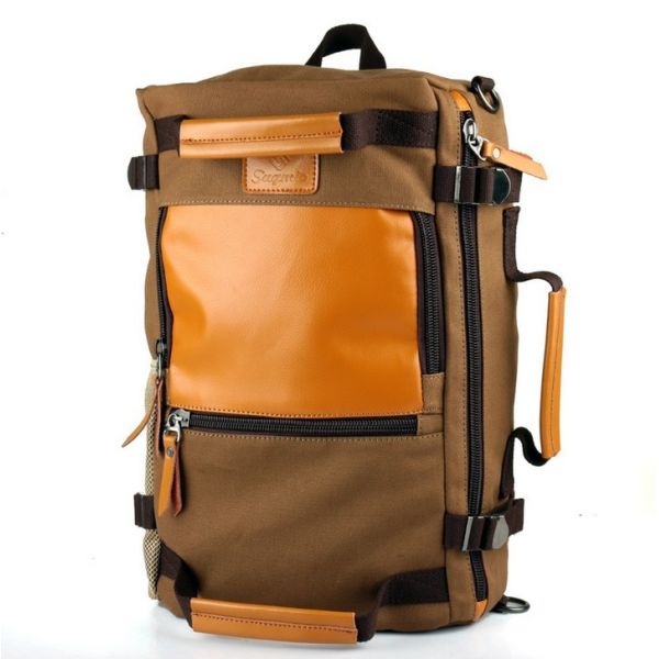 Buy The new multi-function large capacity bag shoulder bag female Korean influx of high school students backpack man bag can at wholesale prices