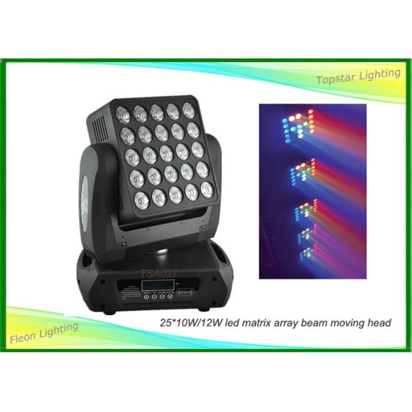 25*10w / 12w Led Harpy Beam Moving Head Matrix Array High Brightness Square Dj
