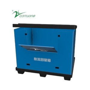 HDPE Automotive Plastic Coaming Box Collapsible PP 300kg Capacity