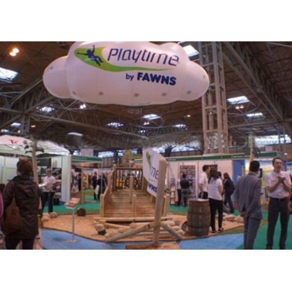 Buy Inflatable LED Flying Helium Cloud / PVC Helium Advertising Balloons at wholesale prices