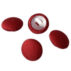 16L Fabric Covered Buttons With Plastic Shank Using On Sweater Shirt