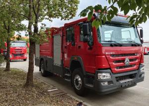 China 4×2 Drive Manul Control Fire Pump Foam Fire Truck with 10000kg Water 2000kg Foam on sale