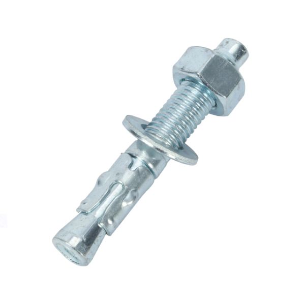 ZINC Finish Floor Wedge Anchors Expansion Bolt for Elevator Safety in General Industry