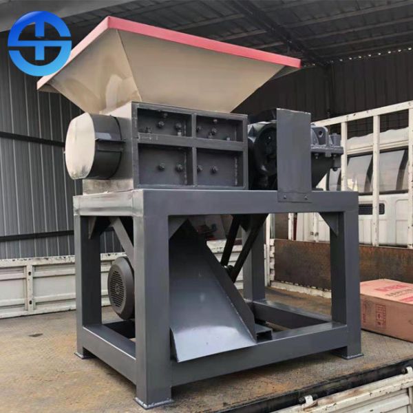 Buy 500 kg/H Power 30 kw Single Shaft Shredder For Scraps at wholesale prices