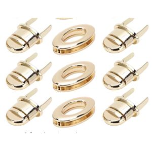 Quality ODM Briefcase Handbag Lock Hardware Twist Lock Closure Buckle Antirust for sale