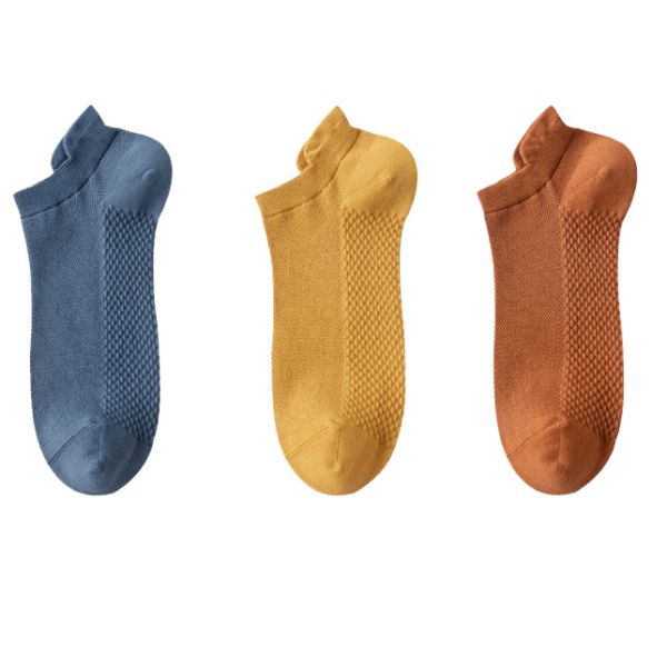 Buy Personalized Mens Cotton Ankle Short Socks at wholesale prices