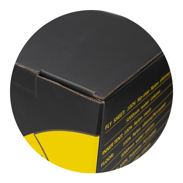Corrugated box for sporting goods