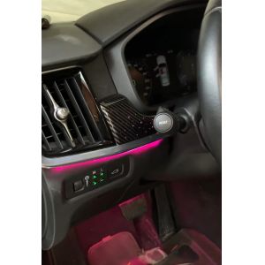 Ambient lights Carbon fiber Rainbow symphony dynamic for Vollvo s90(2017-2024)