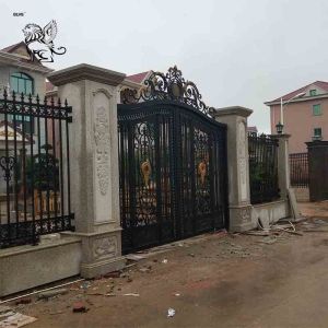 Main Wrought Iron Gate Designs Metal Iron Gates Luxury Double Door Metal
