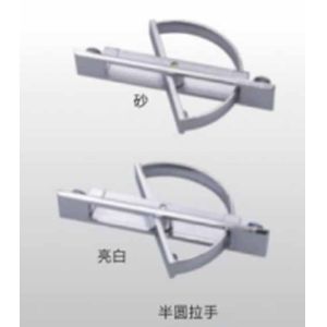 Convenient Durable Stainless Steel Invisible Handles For Cabinet Doors
