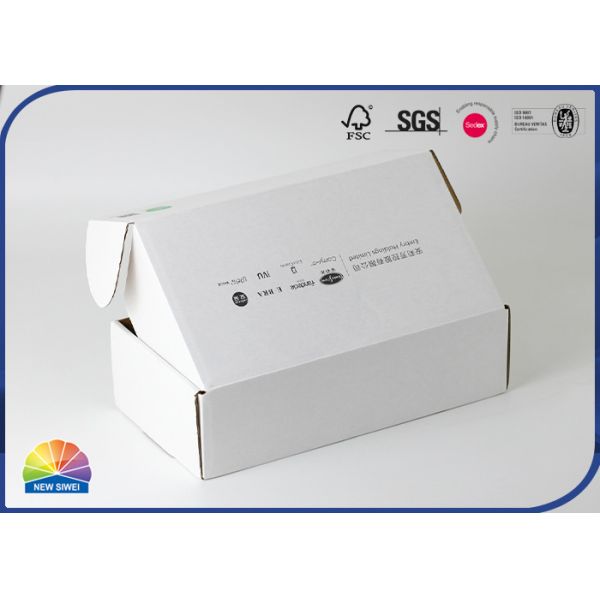 Paper Post Box Brown Kraft Corrugated Paper Boxes Mailer Type