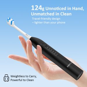 Sonic Electric Toothbrush USB Rechargeable Tooth Brush Adult Electronic Washable