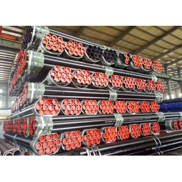 Buy ASTM A106 Seamless Line Carbon Steel Tube With Black Coating at wholesale prices