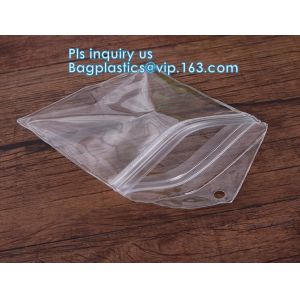 promotional clear zipper slider pvc plastic document/ swimming bag, Slider