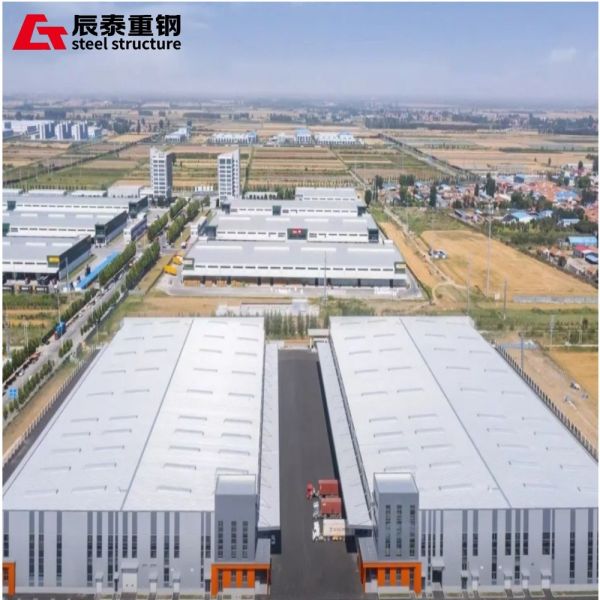 Buy Hot Rolled H Beam Prefabricated Steel Structure Warehouse Industrial Building at wholesale prices