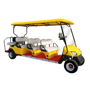 72V Hunter Custom Electric Golf Carts Eight Passenger 850KG Weight