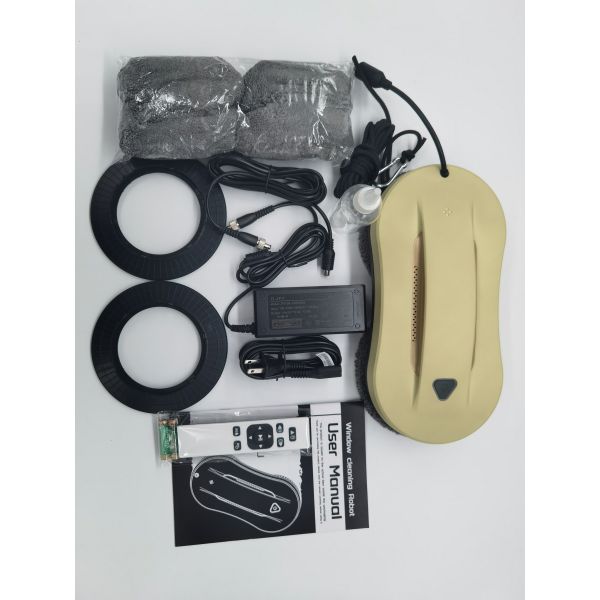 Smart Home WiFi Intelligent Window Washer Robot Multi-Used Wet/Dry Cleaner with Dual Nozzles