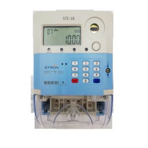Quality Stron STS Standard Prepaid Keypad Mono-Phase Electricity Measurement Meter for sale