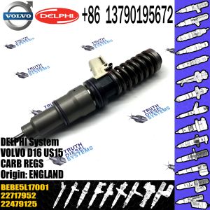 ISO Diesel DELPHI Fuel Injector 22479125 BEBE5L17001 BEBE5L17101 22717952