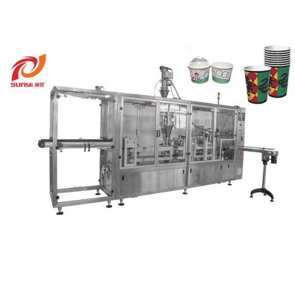 Buy SUNYI 6000pcs/H Plastic Cup Filling Sealing Machine at wholesale prices